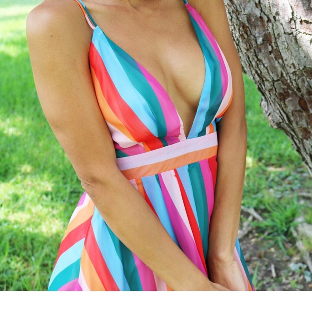 Carnival mini dress